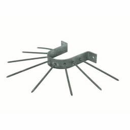 Anti klimbeugel 39x5.0 b=105 pennen vlak thermisch verzinkt afbeelding 1