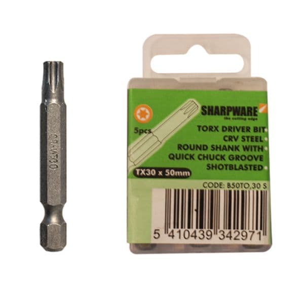 Lange Torx Bit 50mm TX30 | 1/4
