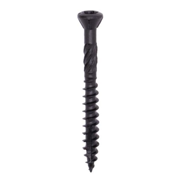 Woodies Ultimate Outdoor Blackline potdekselschroef 3,5x40/24 T-10 RVS 410 zwart