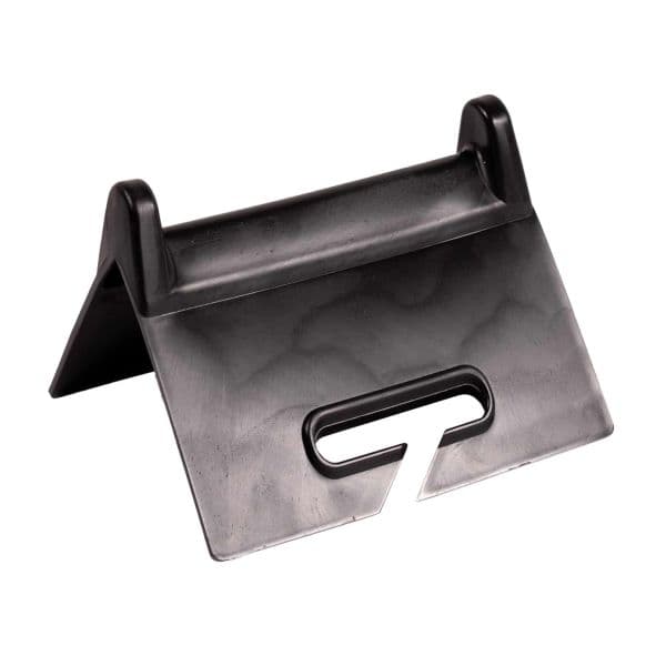 Hoekbeschermer Spanband Large Zwart (4 stuks) | KingSize productafbeelding