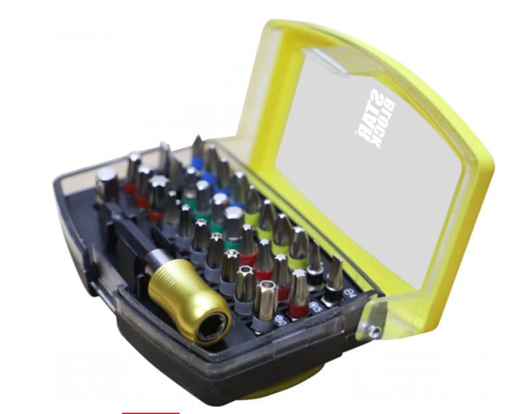 Starblock bitset 32-delig TX TR PH PZ HEXA productafbeelding