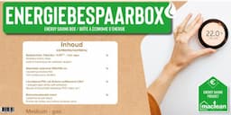 Energiebespaarbox medium radiatorfolie raamfolie tochtband afbeelding 2