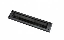 Brievenbusborstel zwart 343 mm kunststof afbeelding 1
