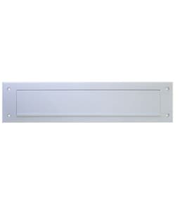 Brievenbusklep met borstel wit 343 mm kunststof afbeelding 1