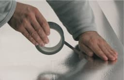 Mac Lean aluminiumtape 50mm x 50m dampdicht afbeelding 2