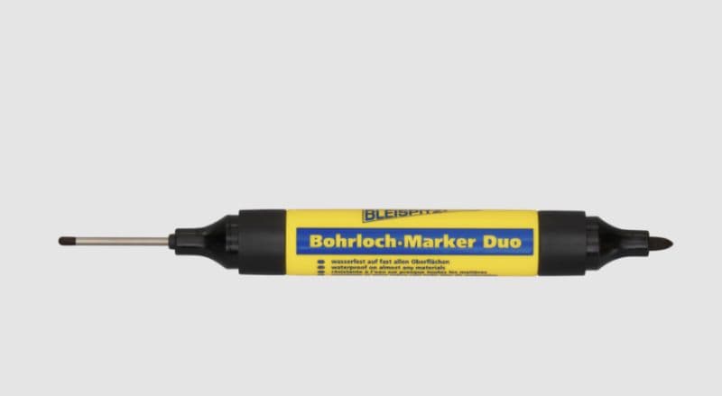 Bleispitz boorgatmarker Duo 25x2 mm