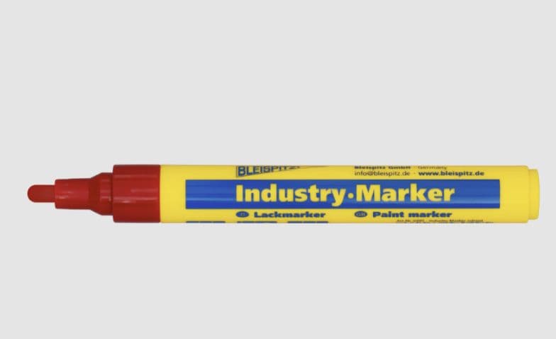 Bleispitz Verfstift Industry-marker 4 mm rood