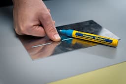 Bleispitz Remove-Marker 4 mm geel verwijderbaar afbeelding 2