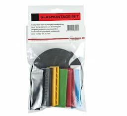 Glasmontageset 10 m glasband + 14 glasblokjes afbeelding 2