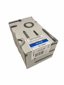 Spaanplaatschroef 4 x 60mm verzinkt afbeelding 2