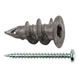 Gipsplaatplug zelfborend 15x29 mm + schroef 4,5x30 – 25 stuks afbeelding 2