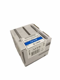 Spaanplaatschroef 4.5 x 45mm verzinkt afbeelding 2