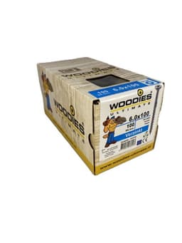 Woodies Ultimate 6x100mm schroeven Torx-30 verzinkt afbeelding 2