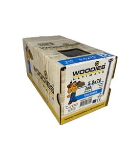 Woodies Ultimate 5x70mm schroeven Torx-25 verzinkt afbeelding 2