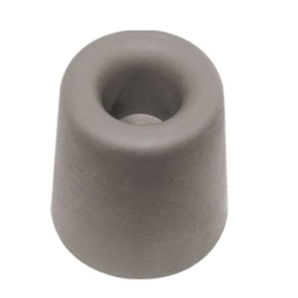 Deurbuffer / deurstopper rubber grijs (l) 30mm bij (b) 25mm