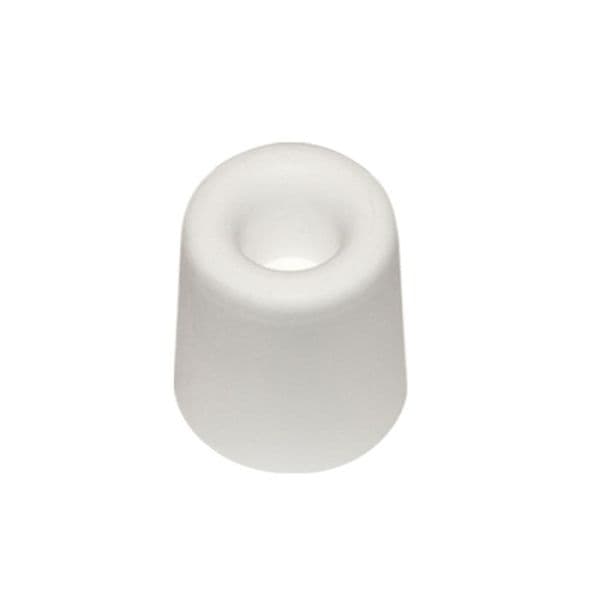 Deurbuffer / deurstopper rubber wit (l) 35mm bij (b) 30mm